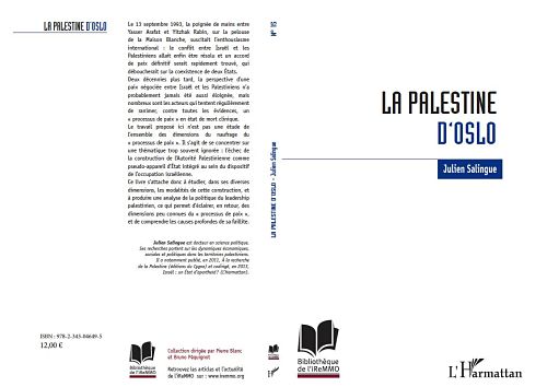 Vient de sortir : La Palestine d'Oslo, par Julien Salingue